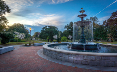 Fountain in the park