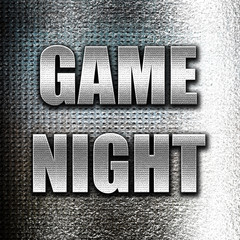 Game night sign