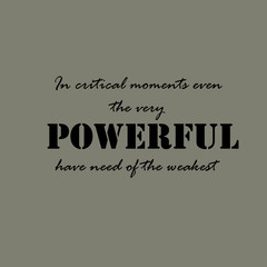 Text lettering of an inspirational saying. 