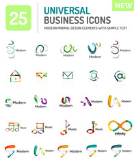 Fototapeta premium Vector logo collection