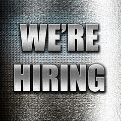 We are hiring sign
