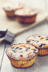 Caked with blueberry