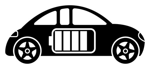 Electric Car Icon