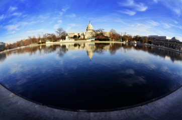 Fototapeta na wymiar United State Capitol Building