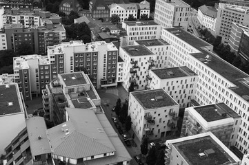 Wohnungen in einer Großstadt