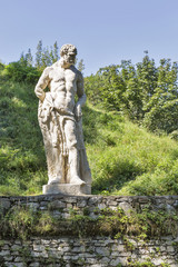 Stadt park man statue in Graz, Austria