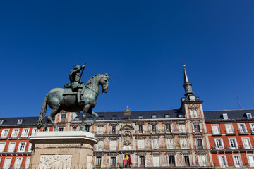 Fototapeta premium Plaza Mayor in Madrid
