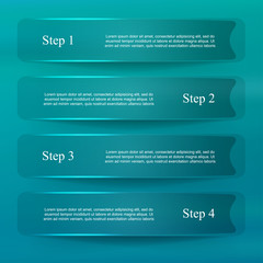 Vector lines infographic.