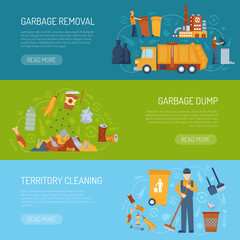 Garbage Concept Banner