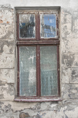 Obraz premium window in old house