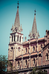 Fototapeta premium Basilica of Santa Maria, Covadonga, Asturias, Spain