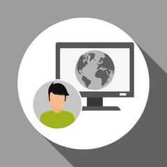 people icon design , vector illustration