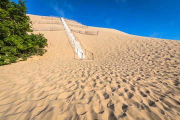 Great Dune of Pyla, the tallest sand dune in Europe, Arcachon ba - 107173689