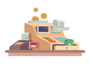 Cash register apparatus