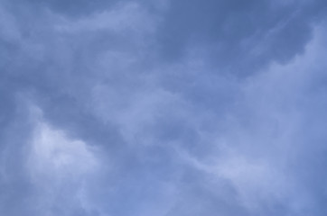 Fototapeta premium Blue sky with light clouds