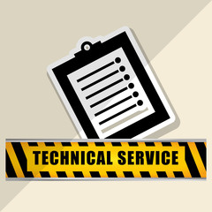 technical service and call center icon design, vector illustration