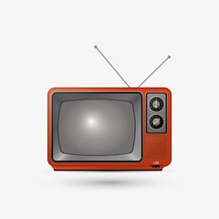 Television icon design, vector illustration