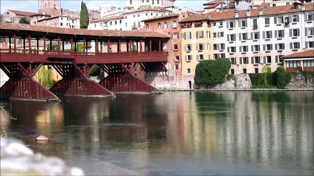 Panorami italia,Ponte Vecchio, Bassano del Grappa