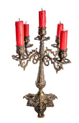 Kerzenständer mit 5 Kerzen