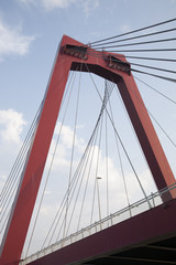Willemsbrug Bridge in Rotterdam