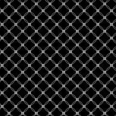 Naklejka premium Monochrome elegant seamless pattern