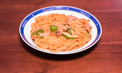 ナポリタン,スパゲッティ