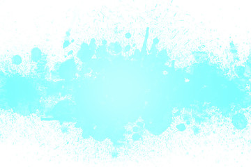 fondo blanco con pintura azul