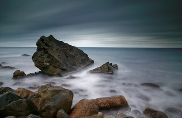 Sea coastline