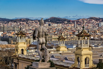 Obraz premium Barcelona Panorama
