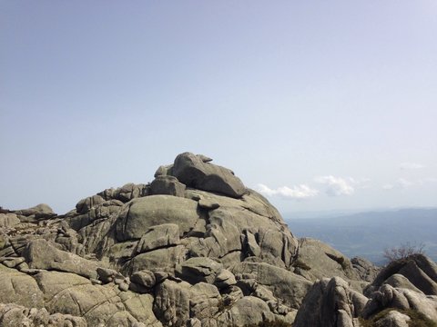 granite rocks of limbara, sardinia, italy