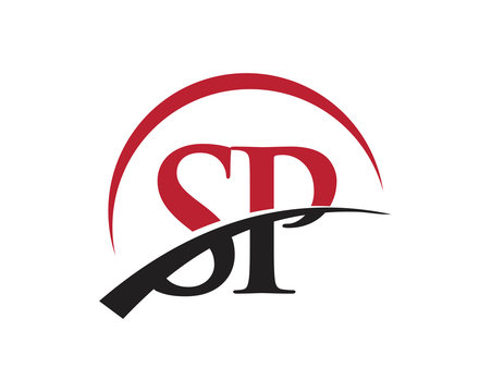 SP red letter logo swoosh