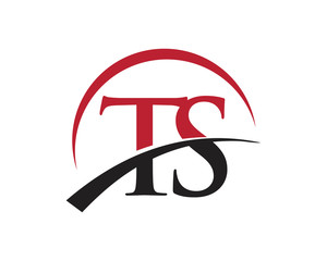 TS red letter logo swoosh