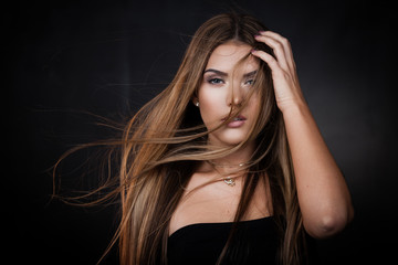 Obraz premium Sexy blond lady