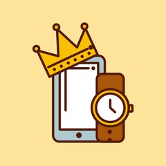 happy fathers day design