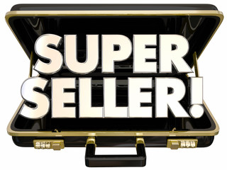 Obraz premium Super Seller Briefcase 3d Words Best Popular Product Deal