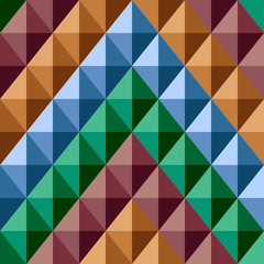 Materiał do szycia Seamless geometrical ethnic pattern