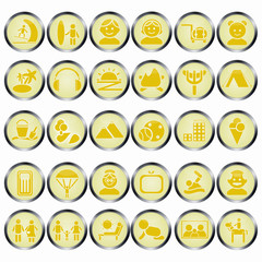 Set of icons