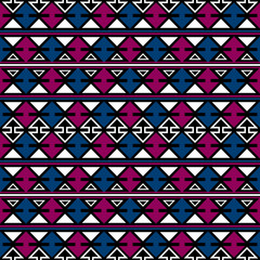 Materiał do szycia Seamless aztec pattern