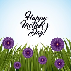 happy mothers day design 