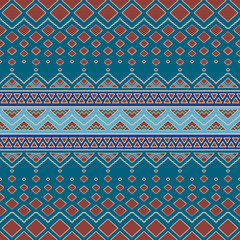 Seamless aztec pattern