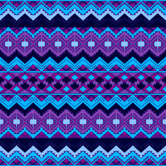 Seamless aztec pattern