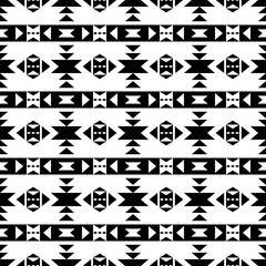 Naklejka premium Seamless aztec pattern