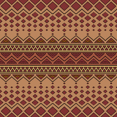 Seamless aztec pattern