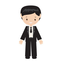 Groom vector illustration