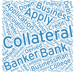 Collateral,Word cloud art  background