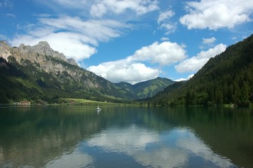 Plakat alps lake,Austria