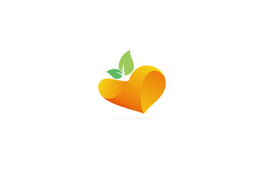 love fruits orange logo