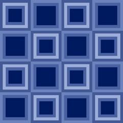 Dark Blue Box-Like Tile Texture Background Wallpaper Pattern Illustration