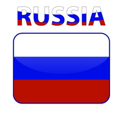 vector icon Russia