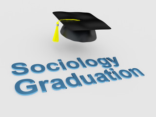 Sociology Graduation concept